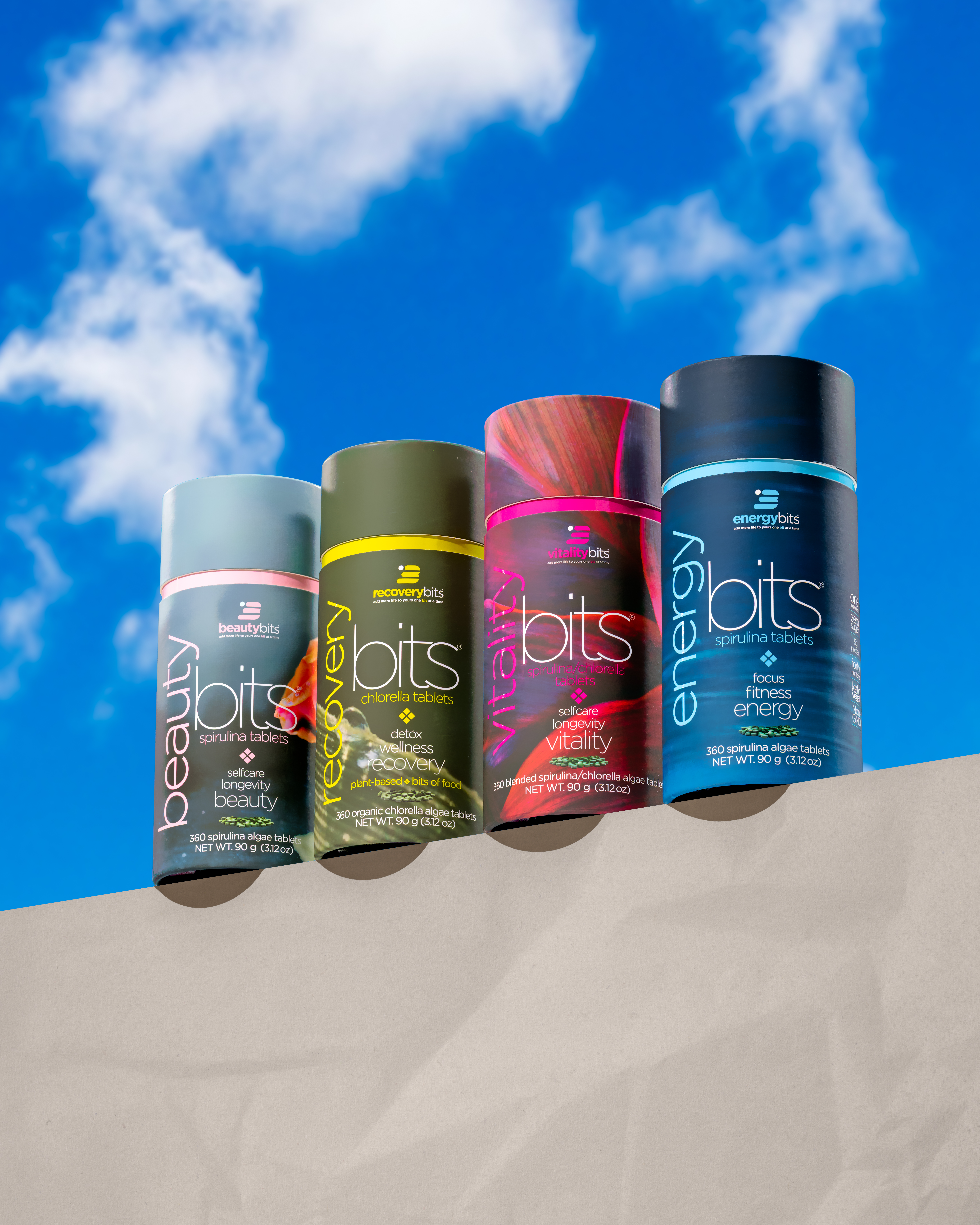 ENERGYbits algae supplements collection